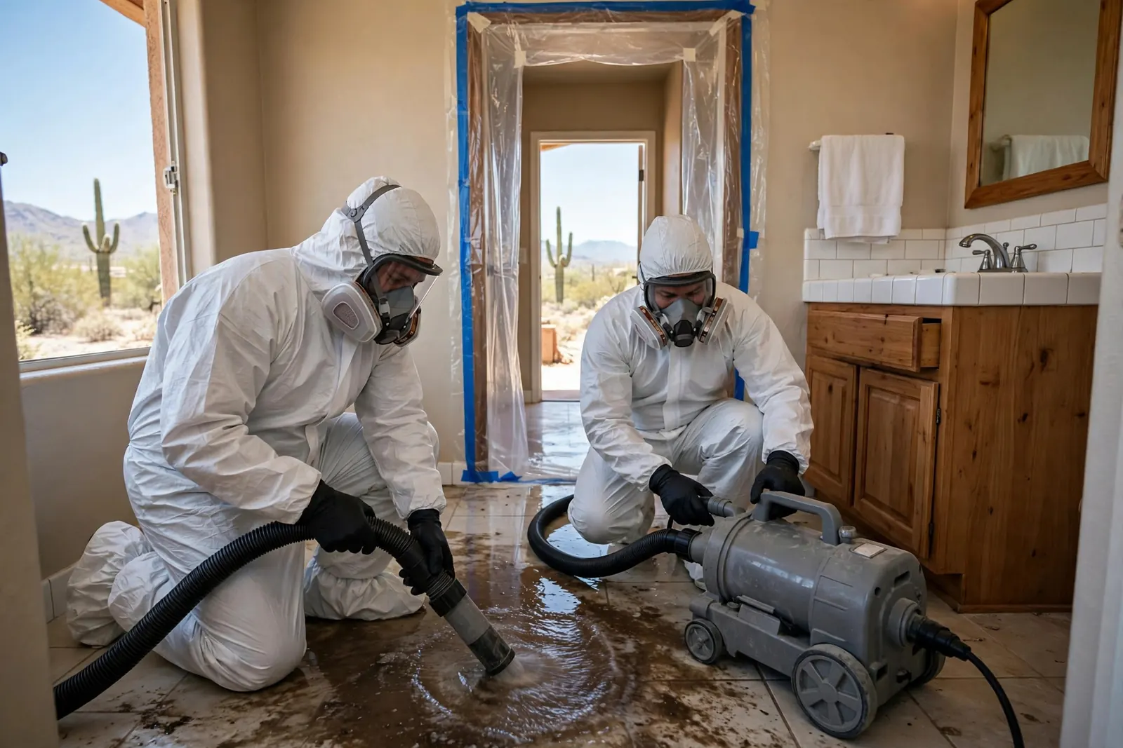 Sewage Cleanup